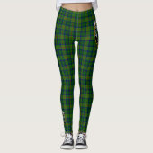 Scotstee Clan Cranstoun Modern Crest Tartan Leggings (Voorkant)