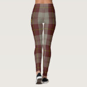 Scotstee Clan Cunningham Burgundy Dancers Crest Leggings (Achterkant)