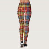 Scotstee Clan Drummond van Strathallan Crest Tarta Leggings (Achterkant)