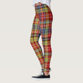 Scotstee Clan Drummond van Strathallan Tartan Vrou Leggings (Links)