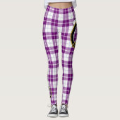 Scotstee Clan Dunlop Dress Crest Tartan Vrouwen Leggings (Voorkant)