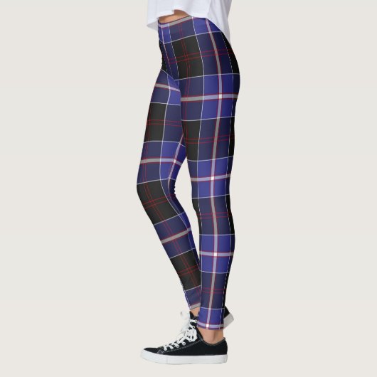 Scotstee Clan Dunlop Moderne Tartan Femmes Legging (Gauche)