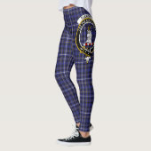 Scotstee Clan Fleming Crest Tartan Vrouwen Legging (Links)
