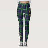 Scotstee Clan Forbes Lyon Court Crest Tartan Vrouw Leggings (Voorkant)