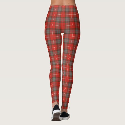 Scotstee Clan Fraser Weathered Tartan Vrouwen Leggings (Achterkant)