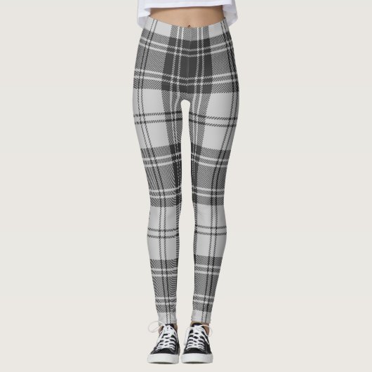 Scotstee Clan Glen Gray Tartan Vrouwen Leggings (Voorkant)