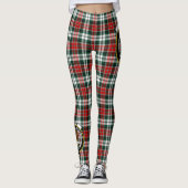 Scotstee Clan Graham Crest Tartan Femmes Leggings (Devant)
