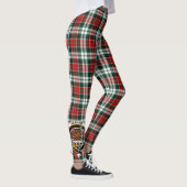 Scotstee Clan Graham Crest Tartan Femmes Leggings (Droite)