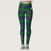 Scotstee Clan Graham of Menteith Crest Tartan Leggings (Voorkant)