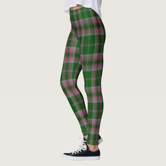 Scotstee Clan Grey Tartan Vrouwen Leggings (Links)