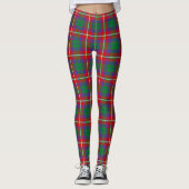 Scotstee Clan Hopkirk Tartan Femmes Leggings (Devant)