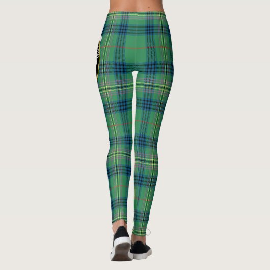 Scotstee Clan Kennedy Ancient Crest Tartan Vrouwen Leggings (Achterkant)