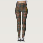 Scotstee Clan Kennedy Weathered Crest Tartan Vrouw Leggings (Voorkant)