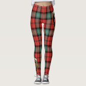 Scotstee Clan Kerr Ancient Crest Tartan Vrouwen Leggings (Voorkant)