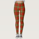 Scotstee Clan Langlands Tartan Femmes Leggings (Devant)