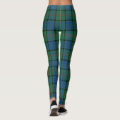 Scotstee Clan Lauder Tartan Femmes Leggings (Dos)