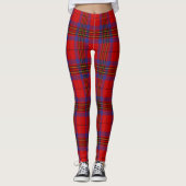 Scotstee Clan Leslie Moderne Tartan Femmes Legging (Devant)