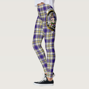 Scotstee Clan Livingstone Dress Crest Tartan Vrouw Leggings
