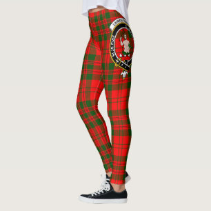 Scotstee Clan Livingstone Modern Wapenschild Tarta Leggings