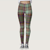 Scotstee Clan MacAndrew Tartan Femmes Leggings (Devant)