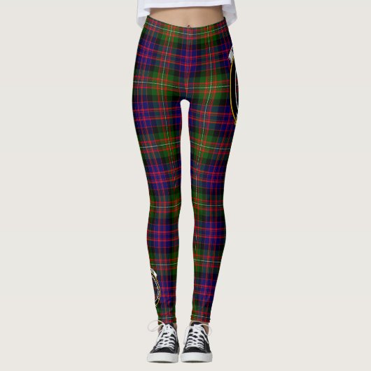 Scotstee Clan MacDonell van de grote moderne rust Leggings (Voorkant)