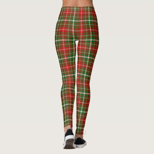 Scotstee Clan MacDougall van Lochcarron Crest Tart Leggings (Achterkant)
