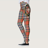 Scotstee Clan MacFarlane Ancient Crest Tartan Wome Leggings (Links)