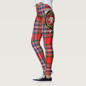 Scotstee Clan MacFarlane Modern Crest Tartan Vrouw Leggings (Links)