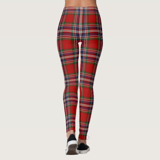 Scotstee Clan MacFarlane Red Tartan Leggings vrouw (Achterkant)
