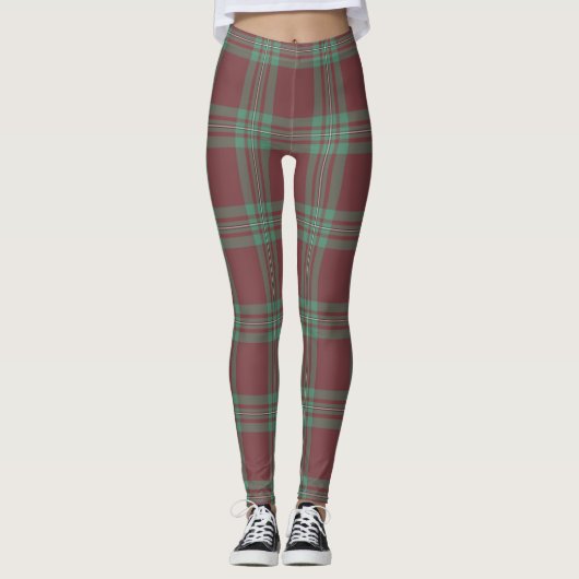 Scotstee Clan MacGregor Hunting Ancient Tartan Leggings (Voorkant)