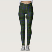 Scotstee Clan MacInnes Tartan Femmes Leggings (Devant)