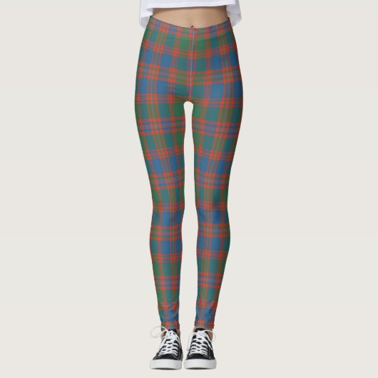 Scotstee Clan MacIntyre Ancient Tartan Women Leggings (Voorkant)