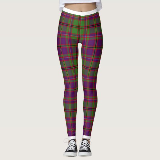 Scotstee Clan MacIntyre of Glenorchy Tartan Women Leggings (Voorkant)