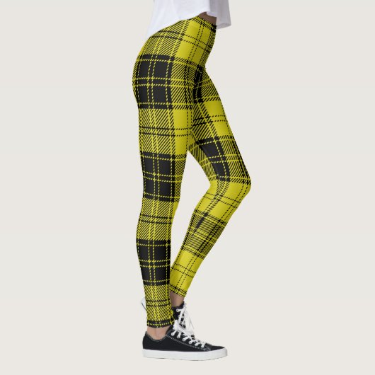 Scotstee Clan MacLachlan Gele Tartan Vrouwen Leggings (Rechts)