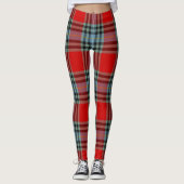 Scotstee Clan MacLeay Tartan Femmes Leggings (Devant)