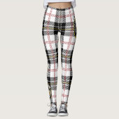 Scotstee Clan MacPherson Modern Crest Tartan Vrouw Leggings (Voorkant)
