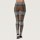 Scotstee Clan MacRae Hunting Weathered Crest Tarta Leggings (Achterkant)