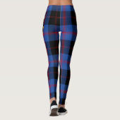 Scotstee Clan Maule Modem Crest Tartan Vrouwen Leggings (Achterkant)