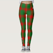 Scotstee Clan Middleton Crest Tartan Vrouwen Legge Leggings (Voorkant)