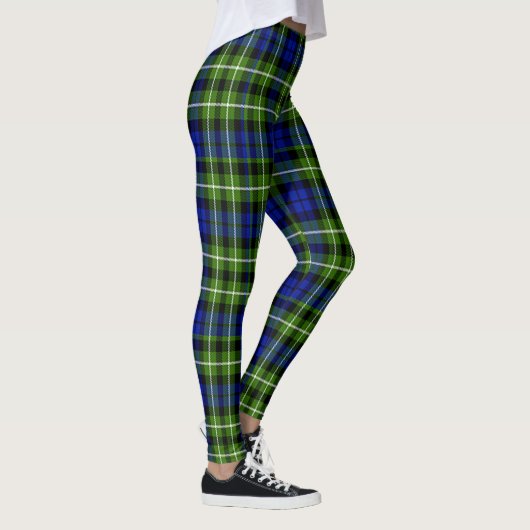 Scotstee Clan Monteith Hunting Ancient Tartan Wome Leggings (Rechts)