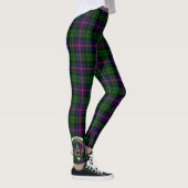 Scotstee Clan Morrison Crest Tartan Women Leggings (Rechts)