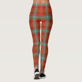 Scotstee Clan Morrison Red Ancient Crest Tartan Leggings (Achterkant)