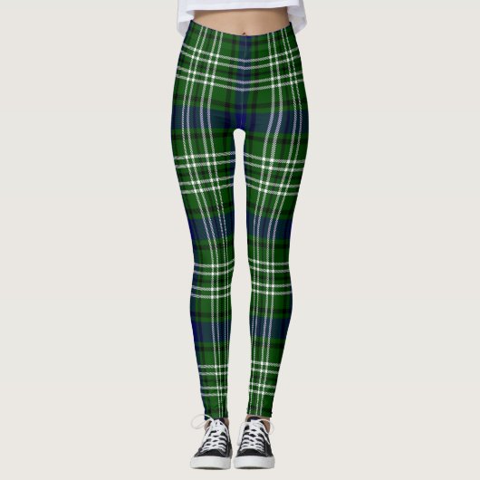Scotstee Clan Mow Ancient Tartan Women Leggings (Voorkant)