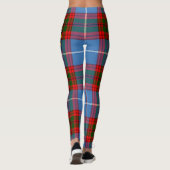 Scotstee Clan Newton Crest Tartan Femmes Leggings (Dos)