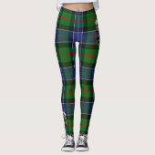 Scotstee Clan Paterson Crest Tartan Femmes Legging (Devant)