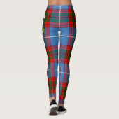 Scotstee Clan Pentland Crest Tartan Vrouwen Leggin Leggings (Achterkant)
