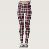 Scotstee Clan Petite robe Tartan Femmes Leggings (Devant)