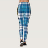 Scotstee Clan Roberton Crest Tartan Femmes Legging (Dos)