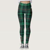Scotstee Clan Ross Hunting Modern Crest Tartan Leggings (Voorkant)
