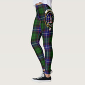 Scotstee Clan Russell Crest Tartan Vrouwen Legging (Links)